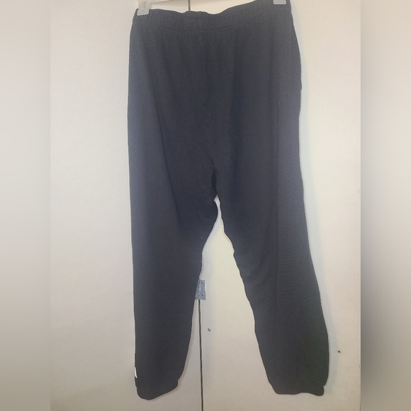 PINK Victoria's Secret Black Sweatpants Relaxed Fit Joggers XXL - Picture 2 of 6